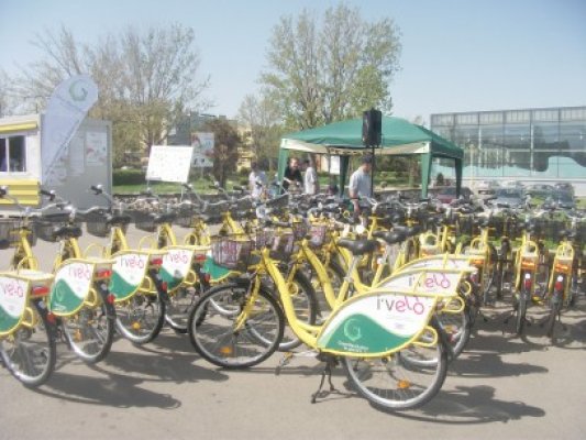 Anul acesta plătim 3 lei să dăm la pedale în Parcul Tăbăcăriei